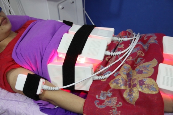 셀룰라이트 제거가 기계를 체중을 줄이는 Lipo 레이저를 윤곽을 그리는 몸에 의하여 빨리 불룩해집니다