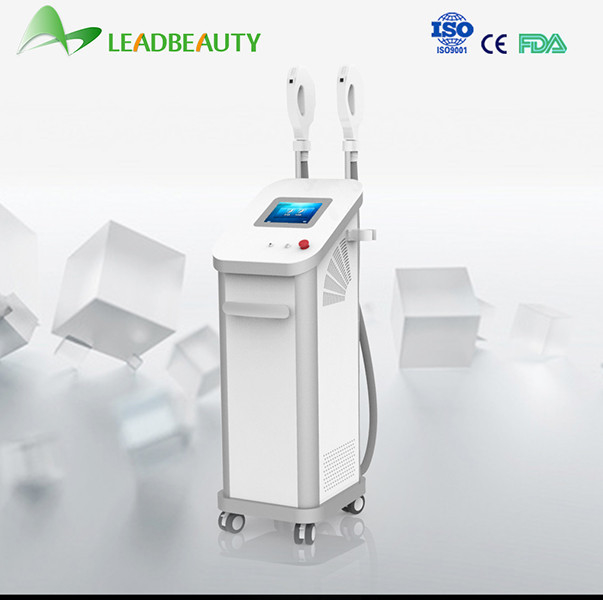 최선 효험, 안전 및 ea를 가진 온천장 shr ipl 머리 제거 기계, SHR와 IPL handpiece